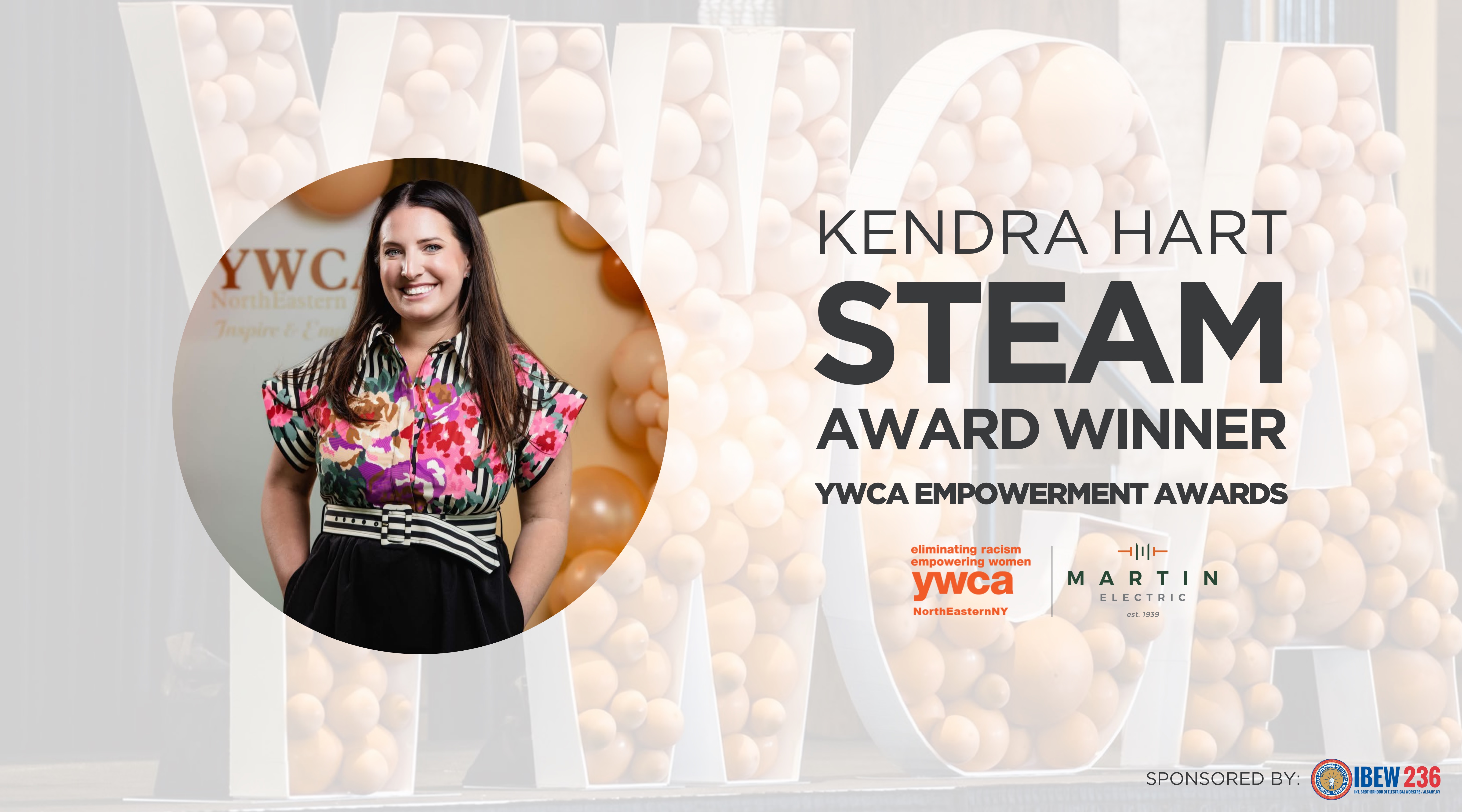Kendra STEAM Award Graphic