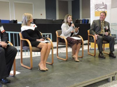 Kendra Hart participates as a panelist at the Rensselaer County Chamber’s 3rd Annual Future of Workforce Readiness: Education & Business Partnerships