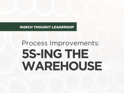 Thought Leadership: How We 5s'd Our Warehouse