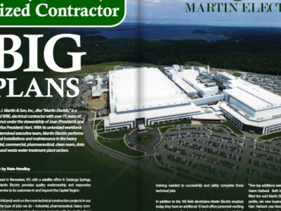 Martin Electric featured in Construction in Focus magazine