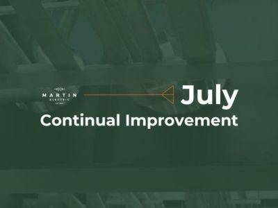 Continual Improvement: July